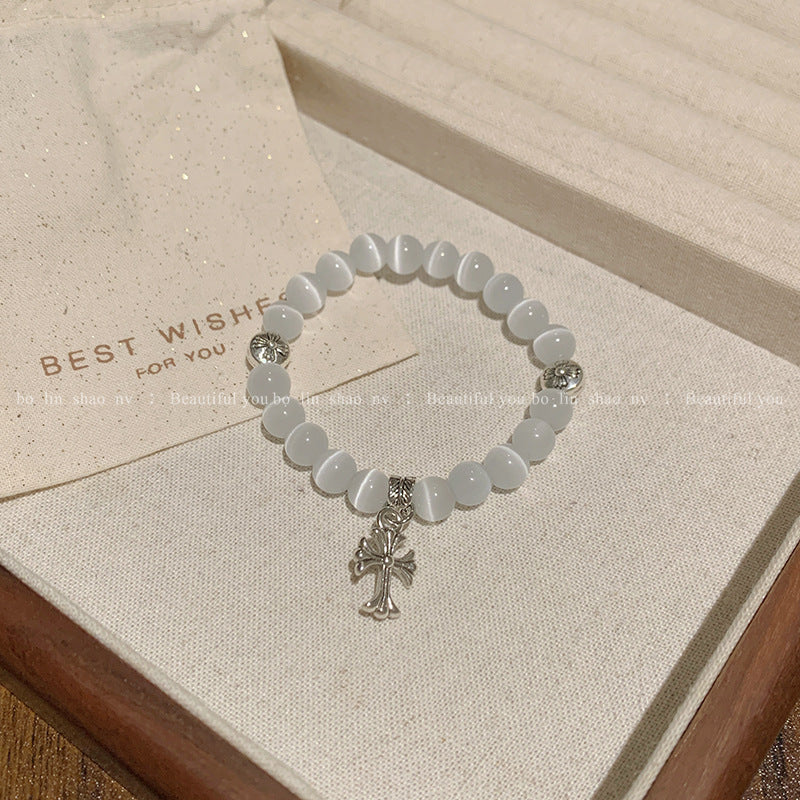 Women's Beaded Vintage Distressed Versatile Personality Couple Bracelets