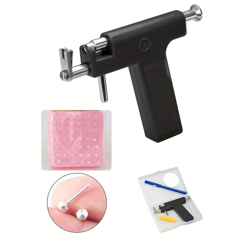 Get One's Ears Pierced Gun Adult Ear Piercing Stud Earrings