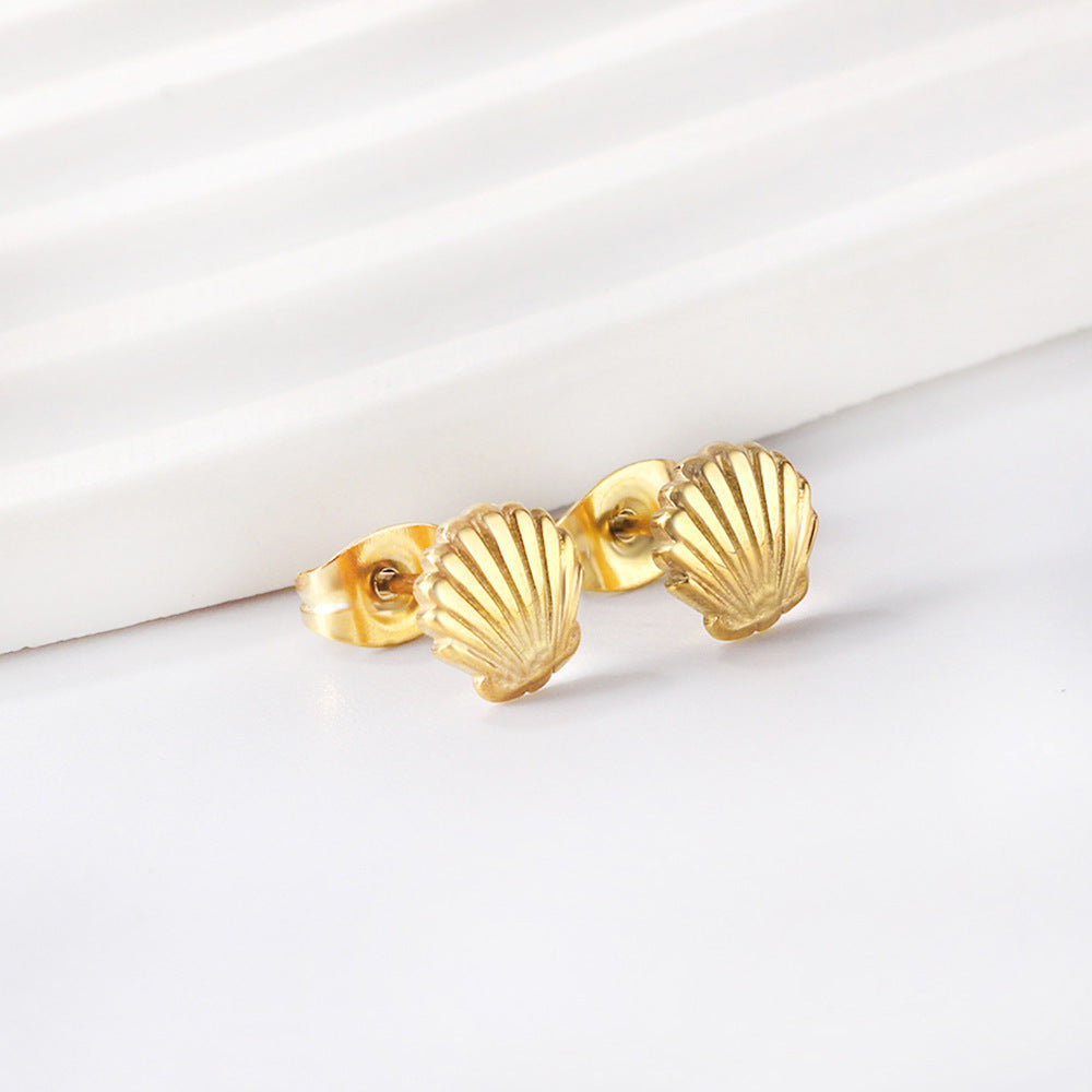 Women's Shell Fashionable Bright Simple Elegant Earrings
