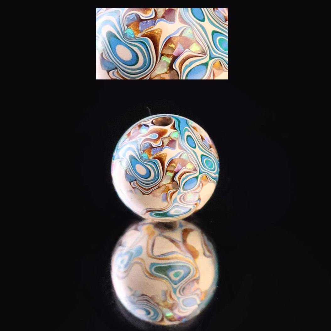 Paint Beads Opal Loose Wooden Beaded Rosewood Embryo Single Bracelets