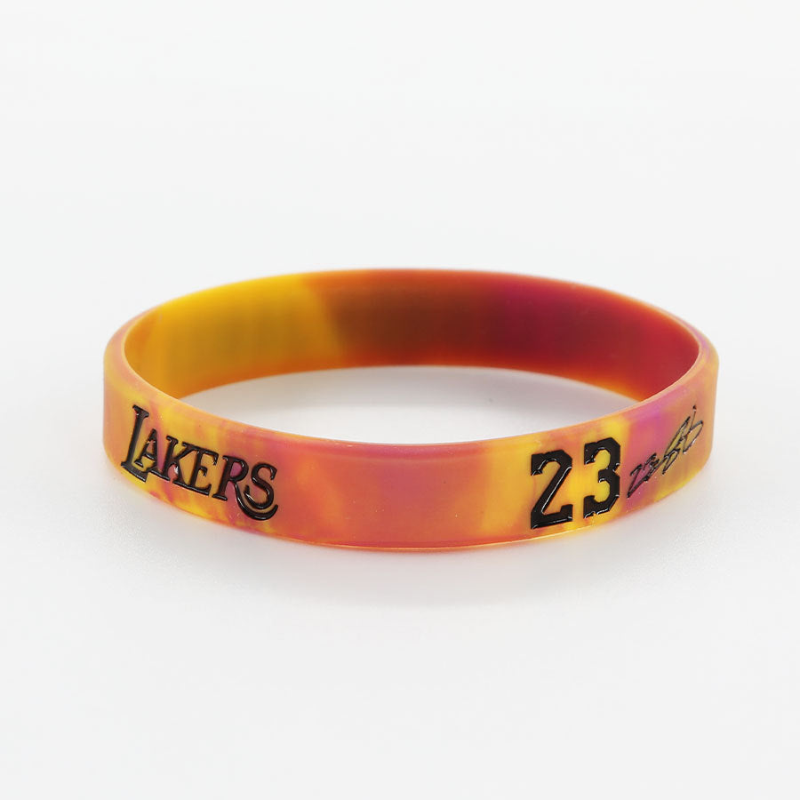 Basketball Silicone Rubber James Curry Harden Durant Bracelet