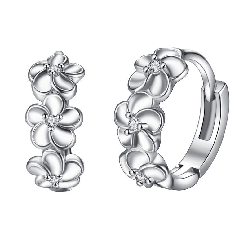 Women's Siering Clip Camellia Fashion Alice Flower Rings