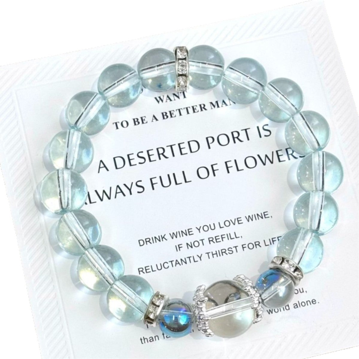 Lotus Lucky Beads Design Sense Ancient Bracelet
