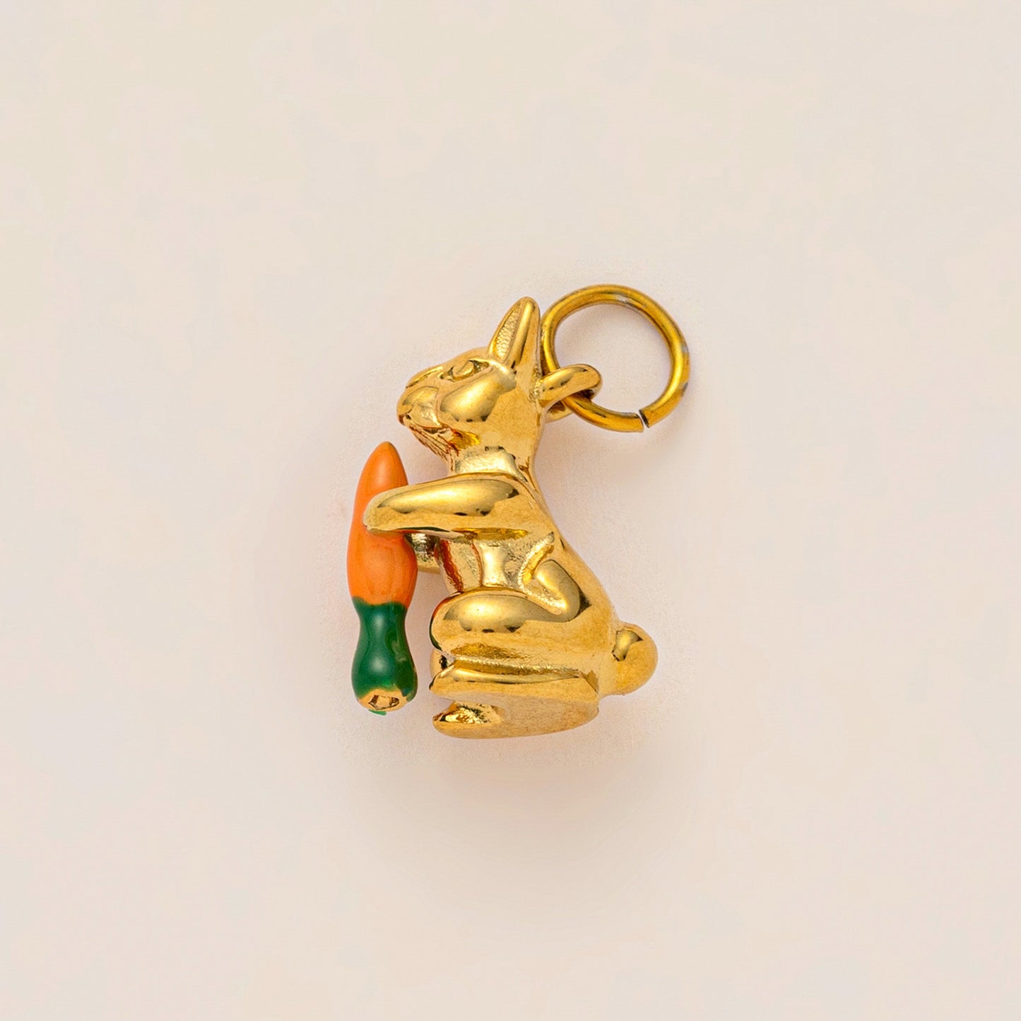 Stainless Steel Gold Color Protection Open Pendants