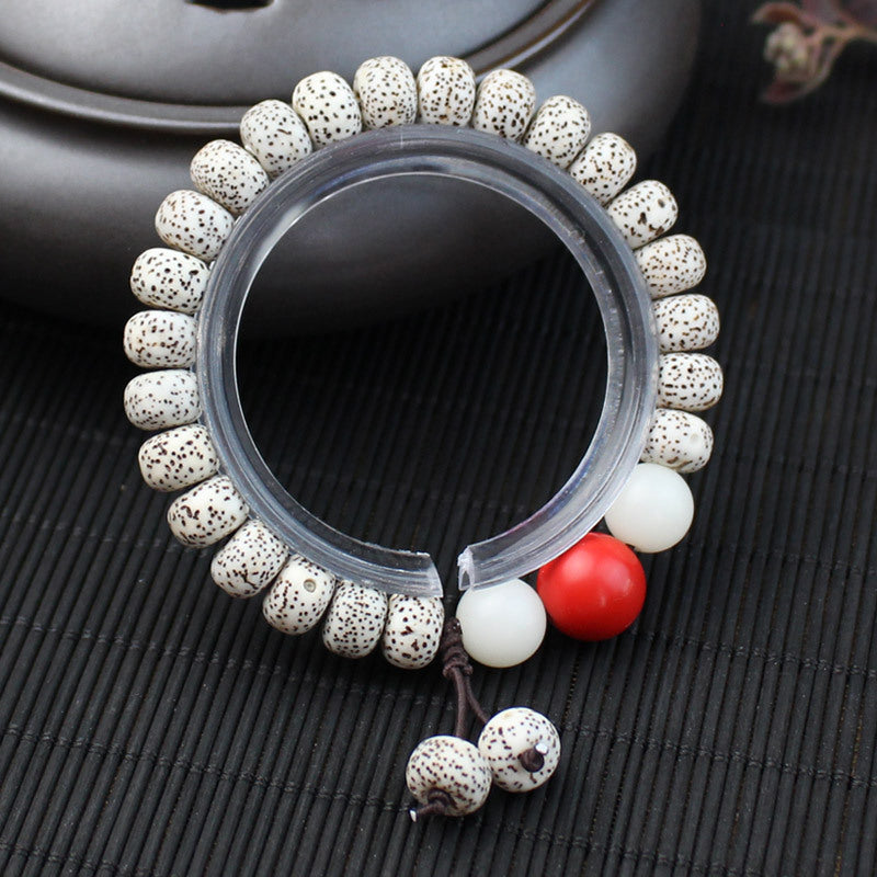 Women's & Men's Bodhi Buddha Beads Single Circle Hainan Bracelet