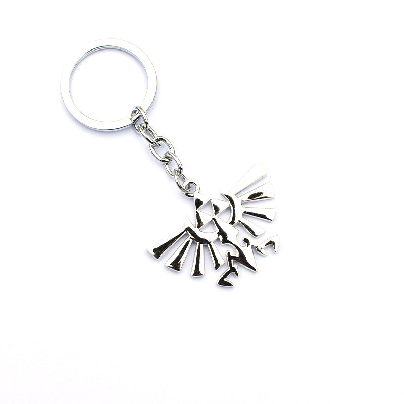 Attack Allen Giant Key Ninja Small Organization Red Cloud Notes Necklace