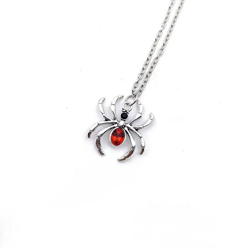Retro Dark Style Spider Gothic Alloy Pendants