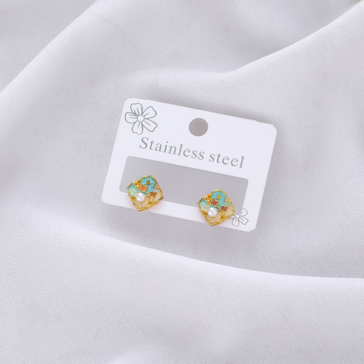Style Pearl Affordable Luxury Fashion Simple Fresh Holiday Stud Earrings
