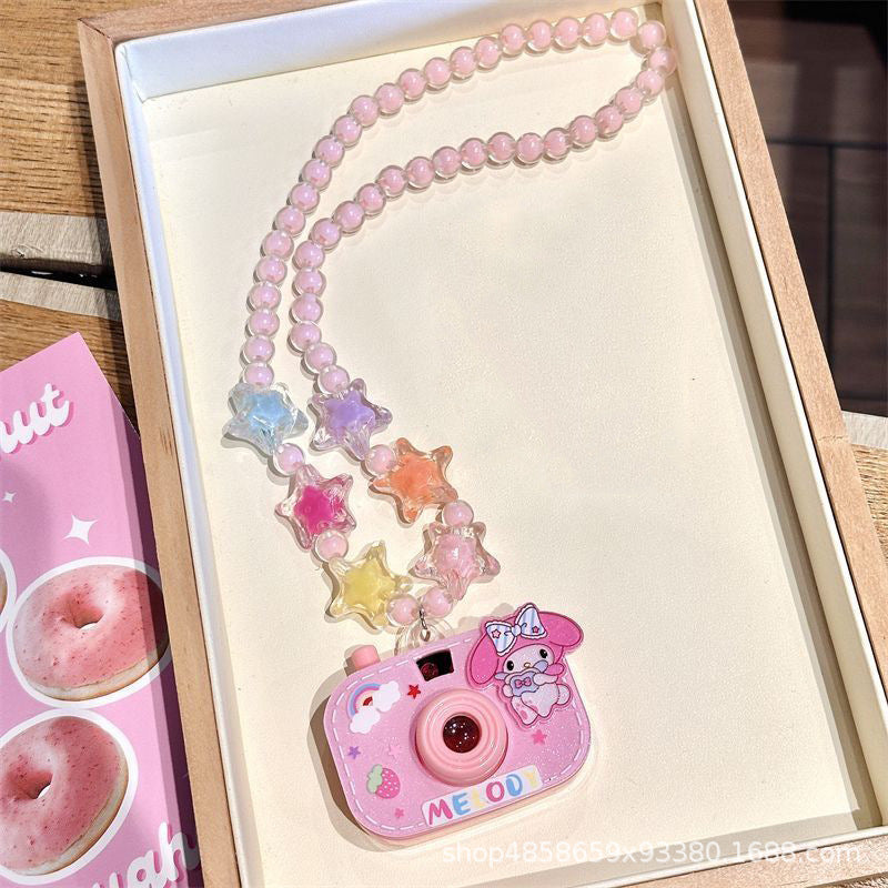 Children's Day Gift For Little Projection Camera Necklaces