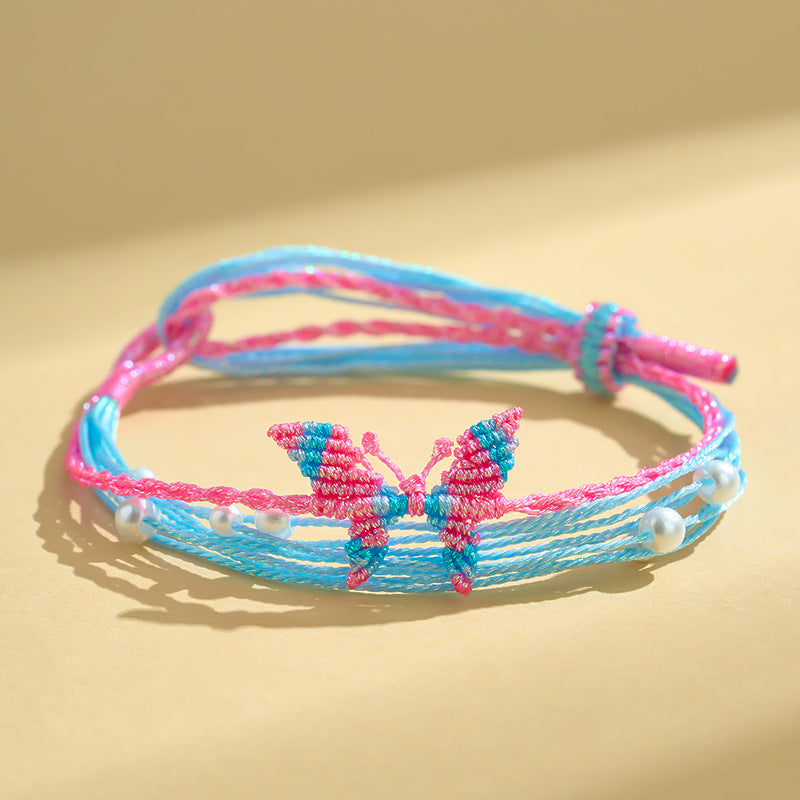Children's Dragon Boat Festival Colorful Rope Hand-woven Small Bracelets