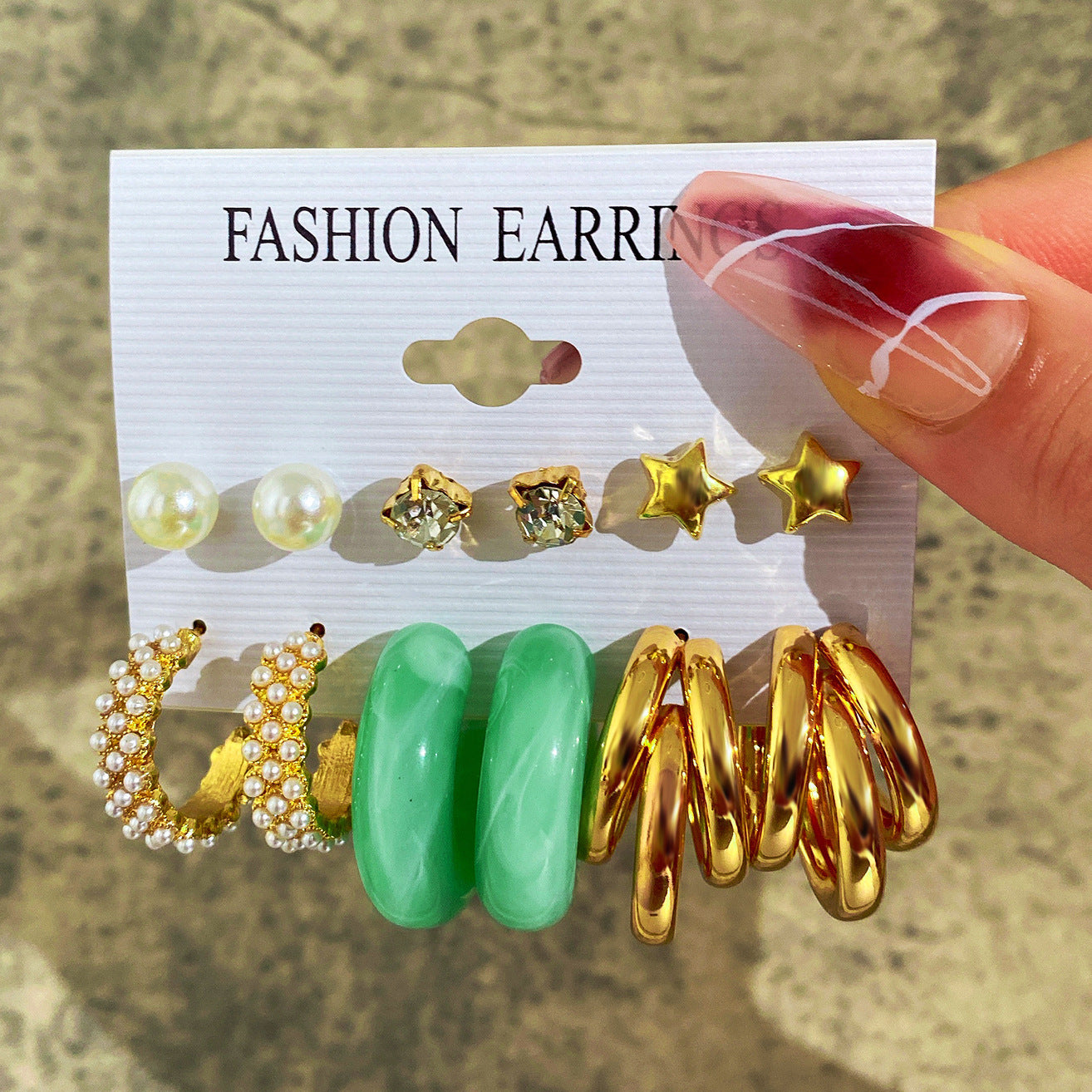Women's Fashion Minimalism Temperament Wild Exaggerated Personalized Rings