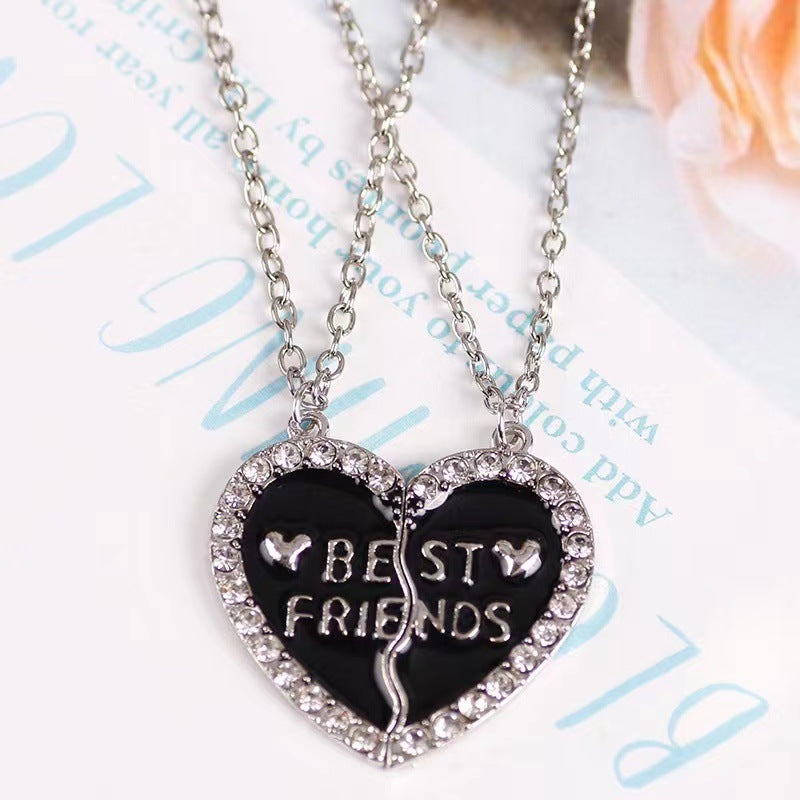 Clavicle Pair Of Good Friends Friendship Necklaces