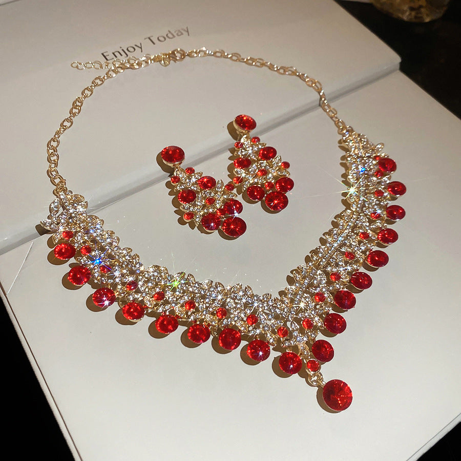 Elegant Drop Round Light Luxury Minority Necklaces