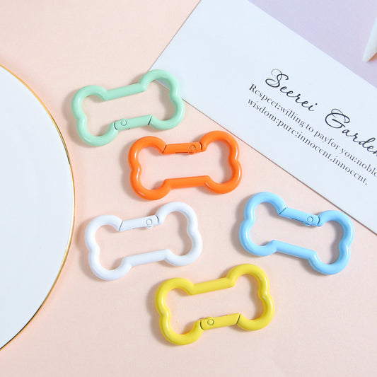 Alloy Color Paint Bone Spring Fastener Jewelry Accessories