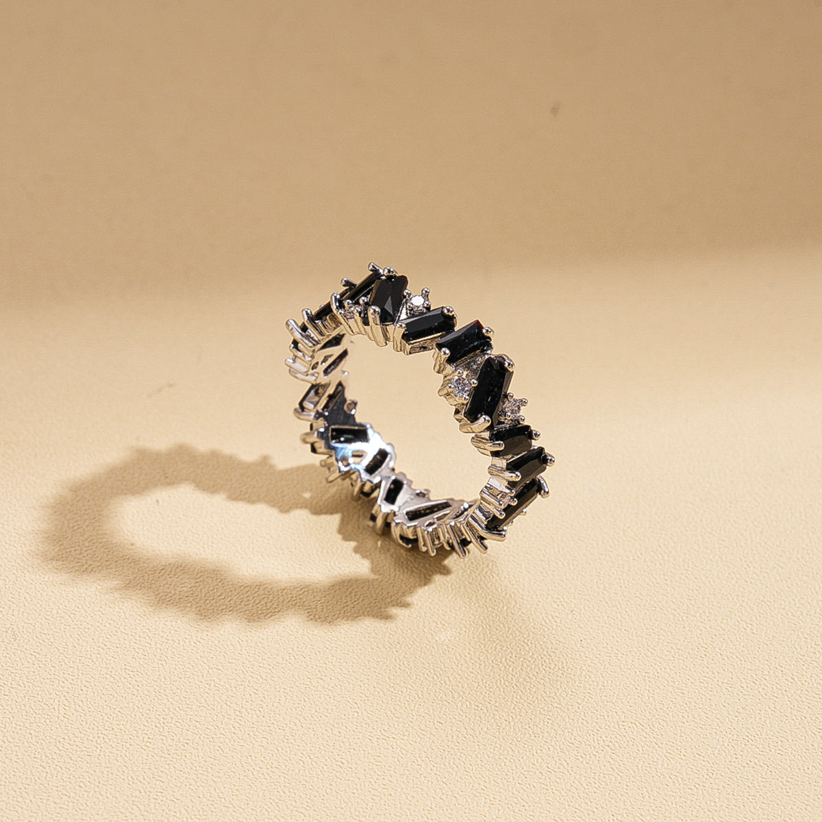 Rose Flower Love Pearl Light Luxury High Sense Ring