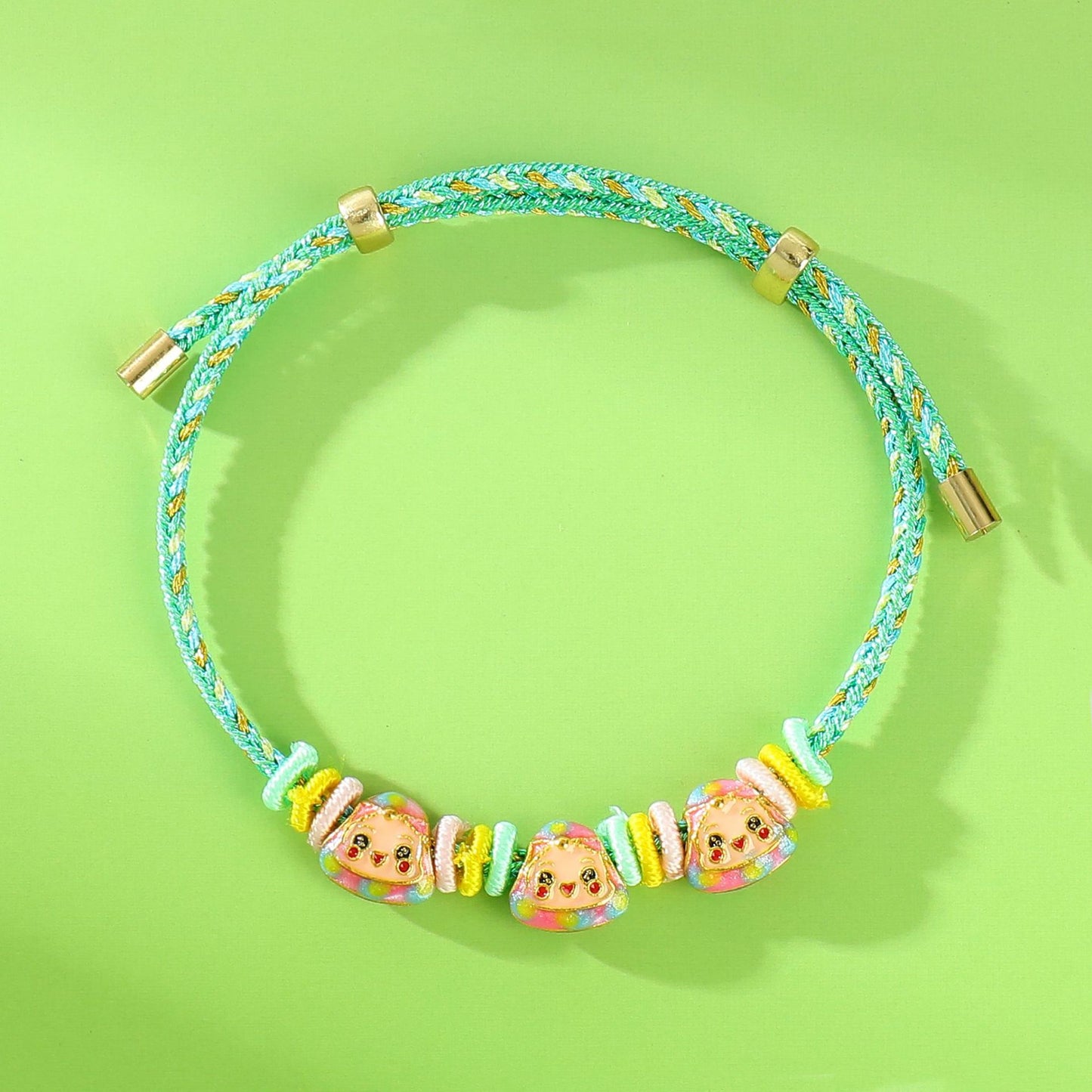 Children's Dragon Boat Festival Colorful Rope Carrying Strap Hand-woven Tiger Sachet Bracelets