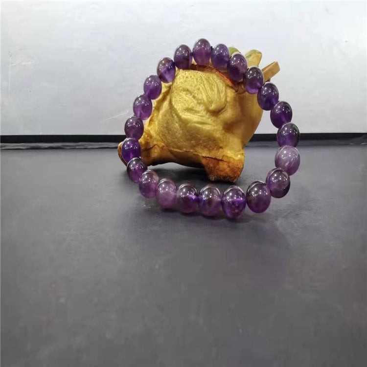 Natural Amethyst Crystal Live Stall Scenic Bracelet