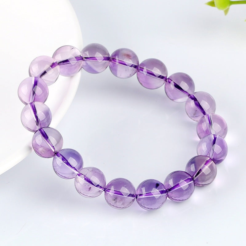 Natural Brazil Amethyst Net Body Crystal Bracelets