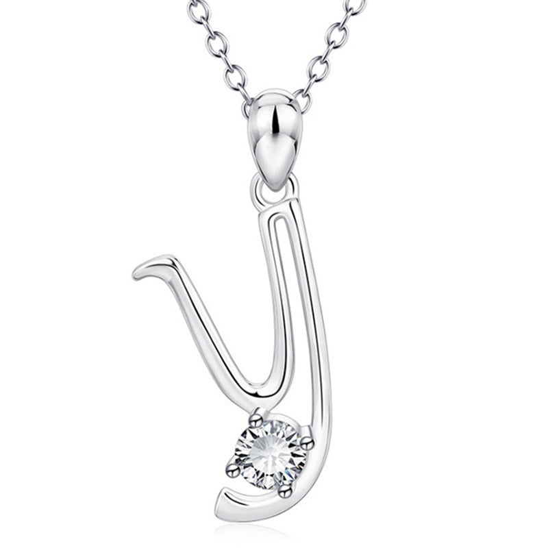 Style English Letters Fashion Jeweled Popular Pendants