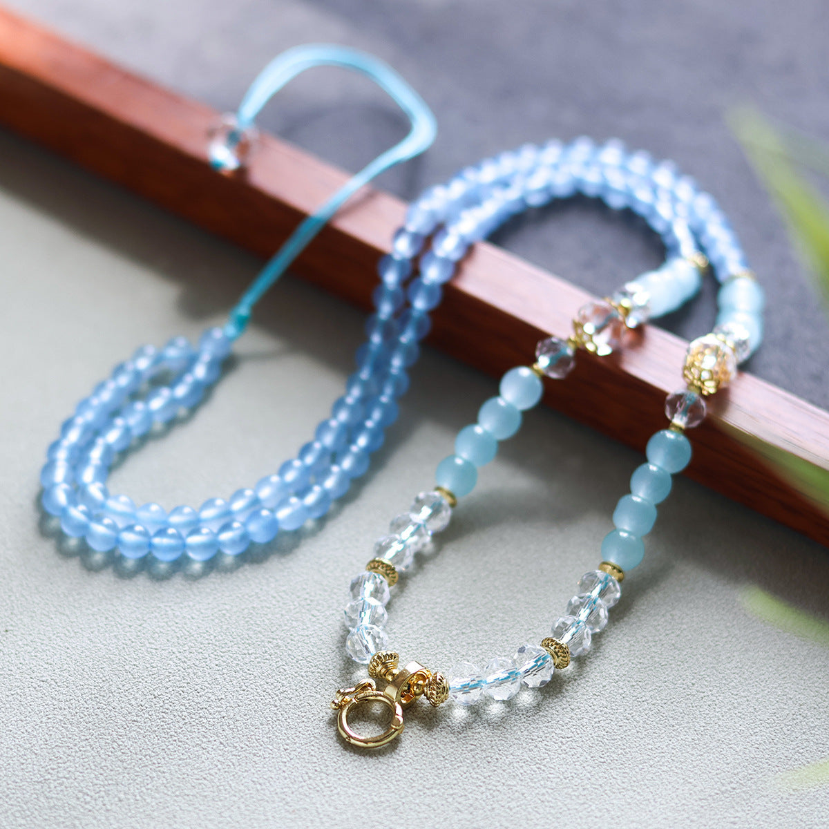 Tibetan Handmade Braided Rope Beeswax Jade Necklaces