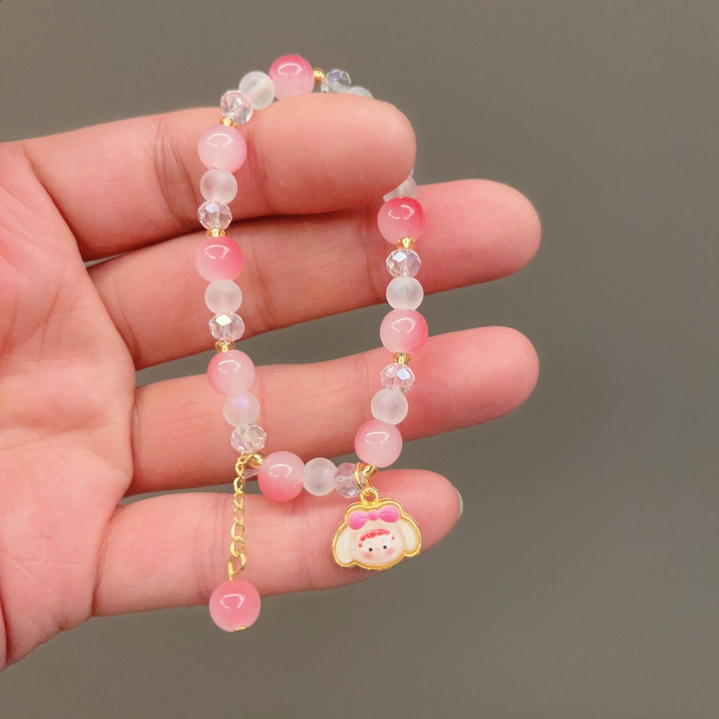 Glamorous Casual Cartoon Ice Crystal Clow Bracelet