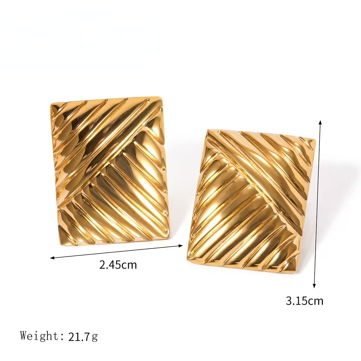 Women's High-grade Sense Special Interest Titanium Does Not Earrings
