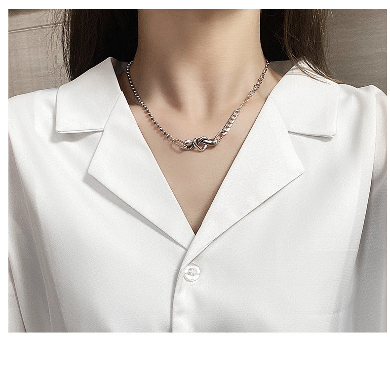 Truelove Knot Female Unique Punk Style Winding Clavicle Necklaces