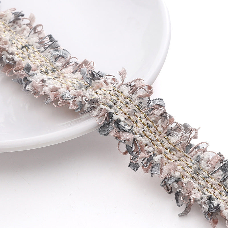 Classic Style Polyester Lace Handmade Suitcase Hat Weaving Rope Jewelry Accessories