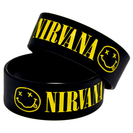 Silicone Fashion Music Hand Strap Trendy Hip Hop Bracelet