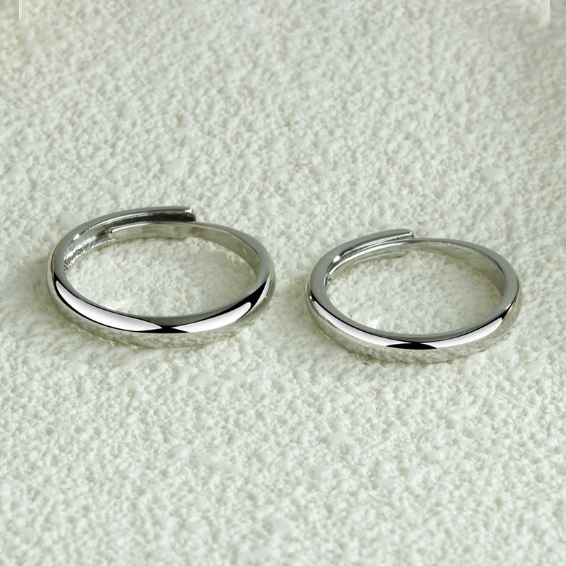 Couple Fashion Index Finger Minimalist Simple Rings