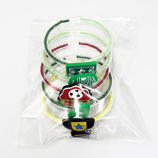 Creative Football Match Bead World Cup Bracelets