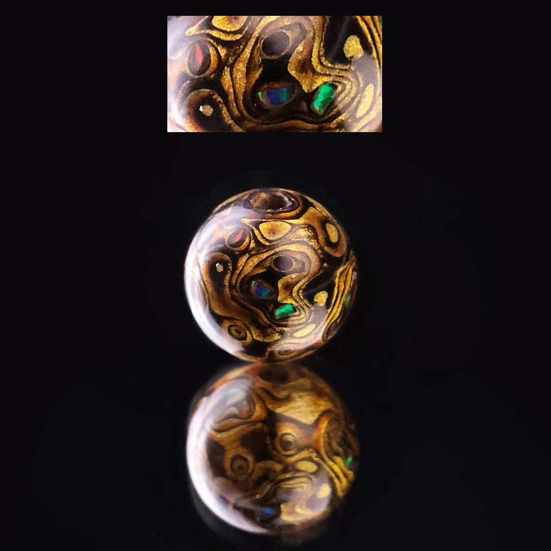 Paint Beads Opal Loose Wooden Beaded Rosewood Embryo Single Bracelets