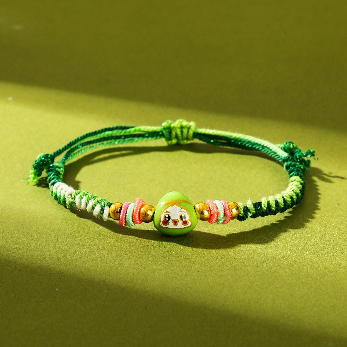 Children's Colorful Rope Dragon Boat Festival Carrying Strap Cartoon Small Bracelet