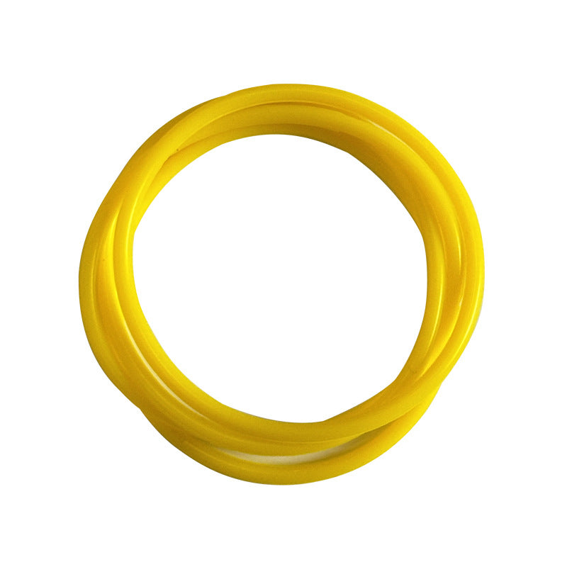 Children's Rainbow Rubber Band Silicone Luminous Tie Bracelets