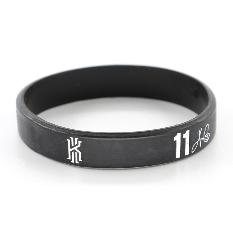 Basketball Silicone Rubber James Curry Harden Durant Bracelet
