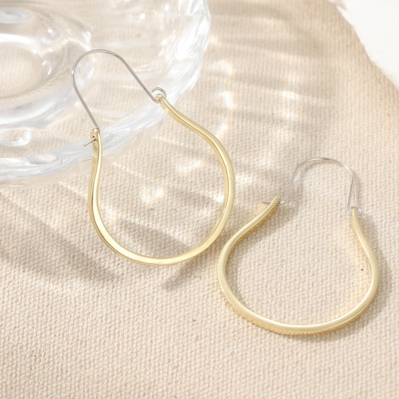 Vintage Bronze Big Ear Copper Simple Rings