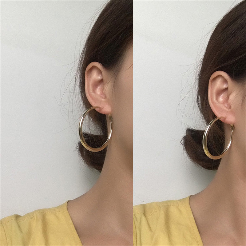 Design Sense Female Geometric Ear Fashion Earrings