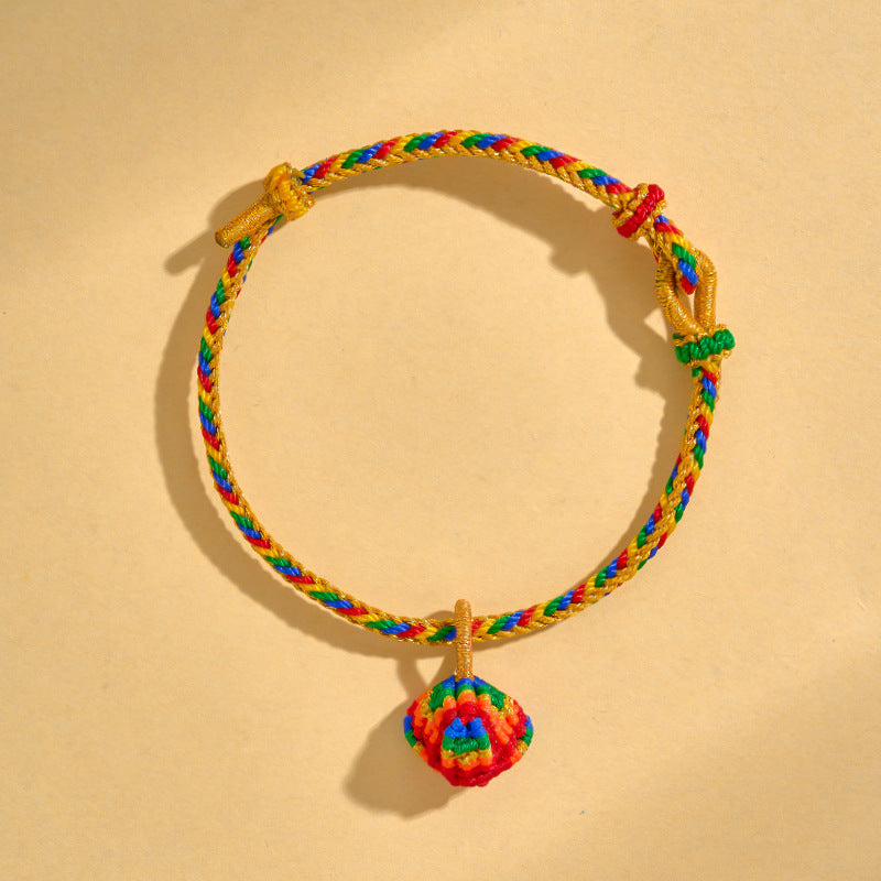 Children's Dragon Boat Festival Colorful Rope Hand-woven Small Bracelets