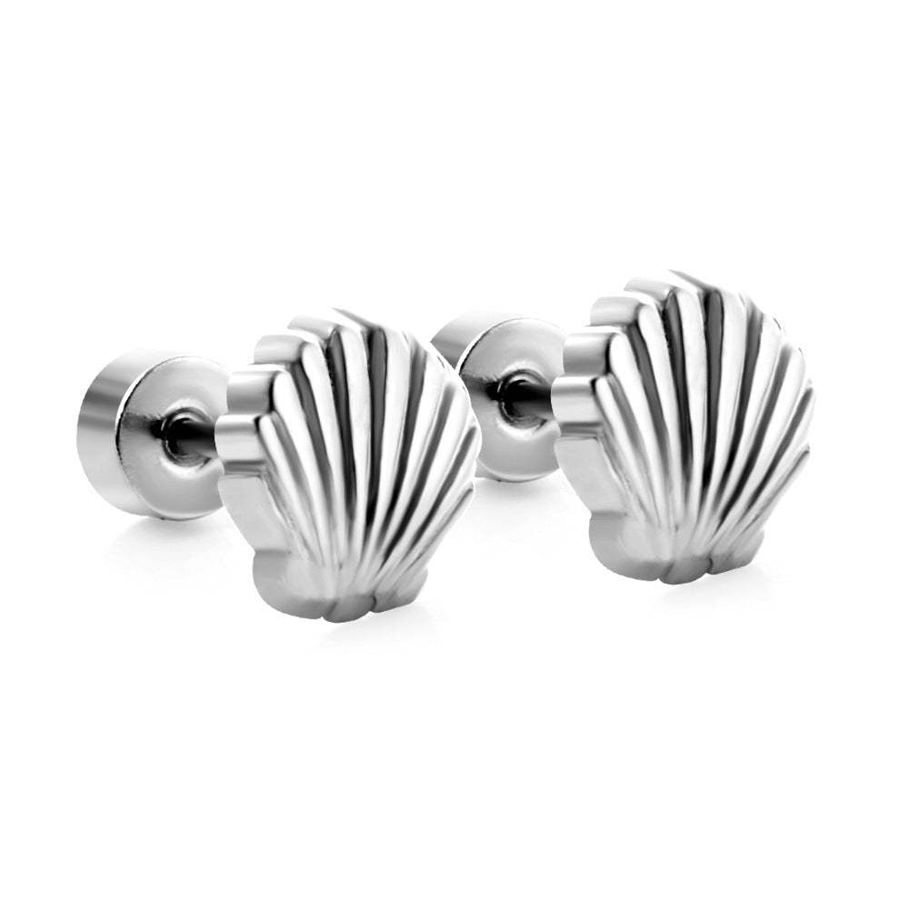 Women's Shell Fashionable Bright Simple Elegant Earrings