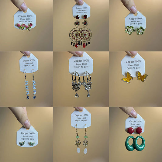 Women's Butterfly Design Show Sweet Elegance Exquisite High-grade Earrings