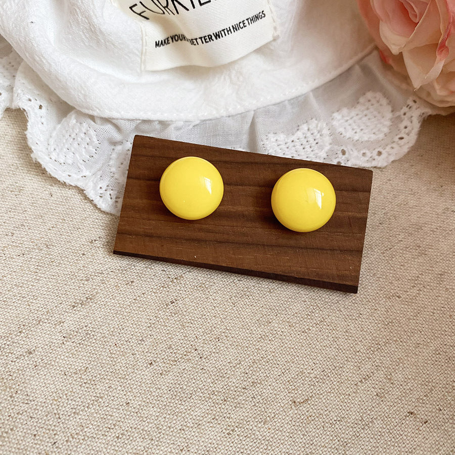 Note Sier Needle Acrylic Stars Summer Earrings