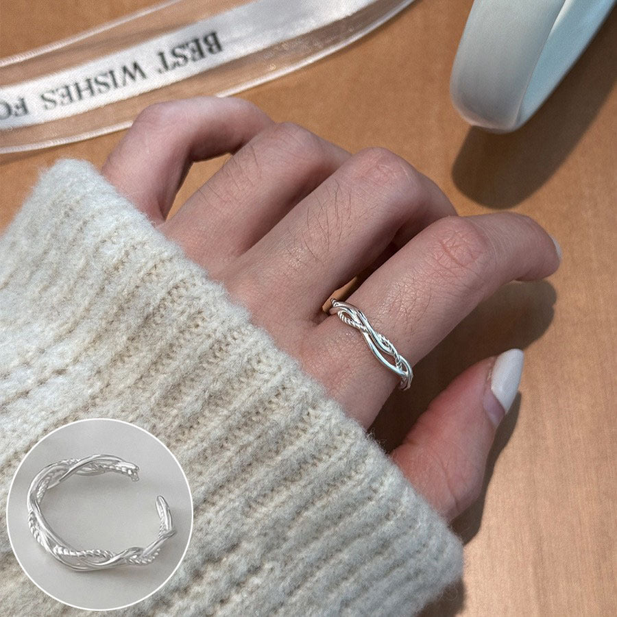 Women's Style Temperament Water Drop Retro Stylish Rings