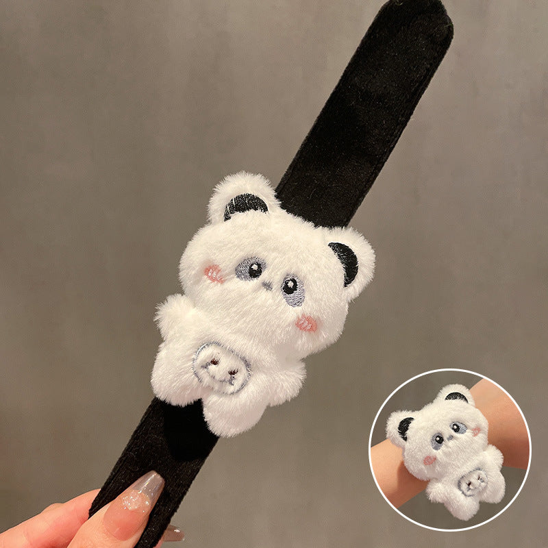 Children's Cartoon Pop Riding Sunflower Wrist Panda Creative Wedding Small Bracelets