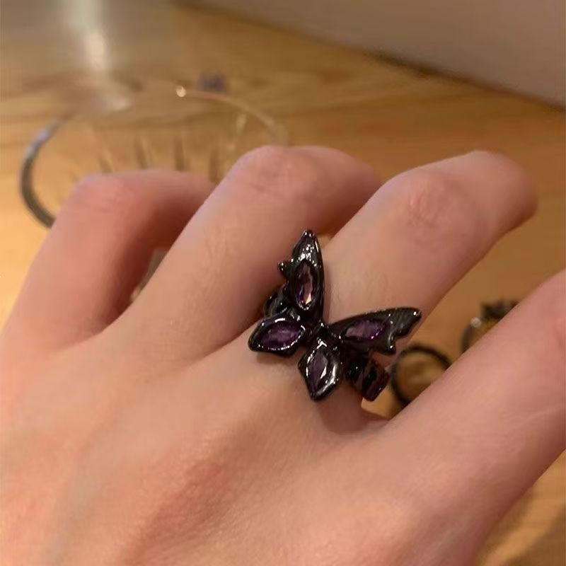 Durable Attractive Versatile Forbidden Romance Niche Ring