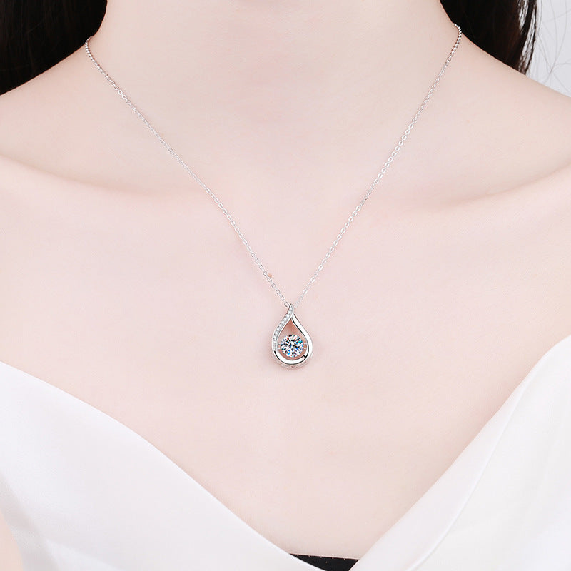 Sier Moissanite Karat Wind Smart Water Necklaces