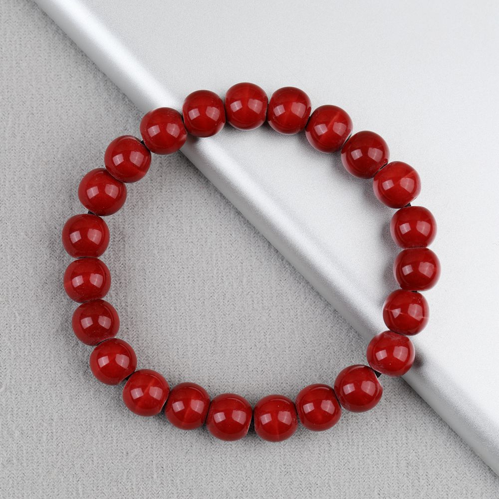 Women's & Men's Single Circle Ceramic Simple Personality Fashion Bracelet