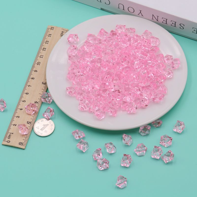 Toy Colorful Plastic Luminous Ice Cube Jewelry Accessories