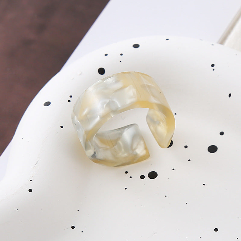 Female Sweet All Match Index Finger Circle Ring