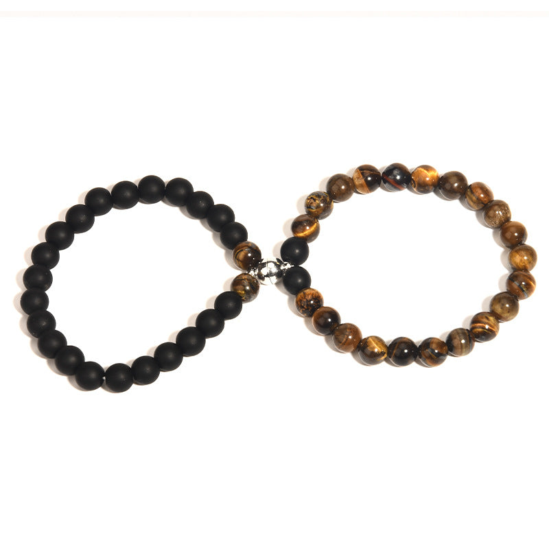 Women's & Men's Attractive Couple Suction Jewelry Valentine's Day Bracelets