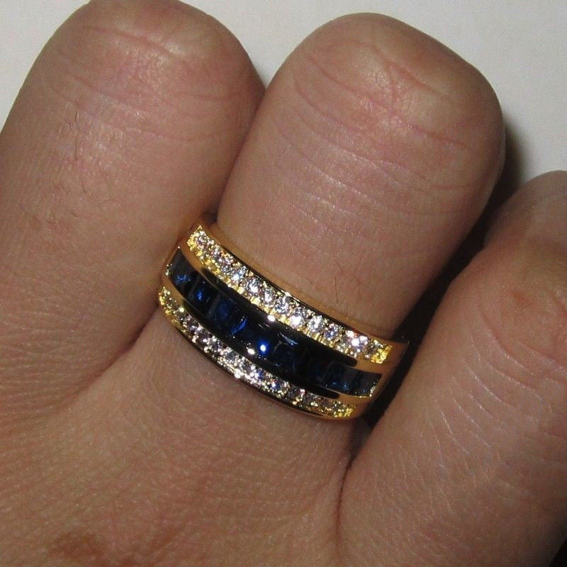 Attractive Graceful Men's Fashion Alloy Engagement Ring